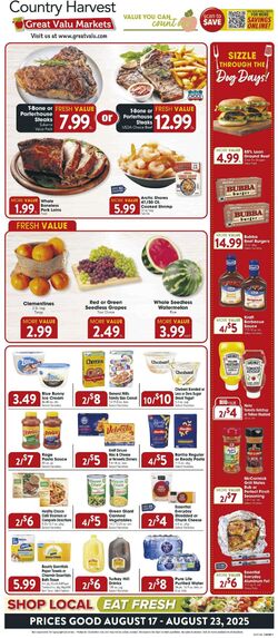 Weekly ad Farm Fresh 08/17/2025 - 08/23/2025