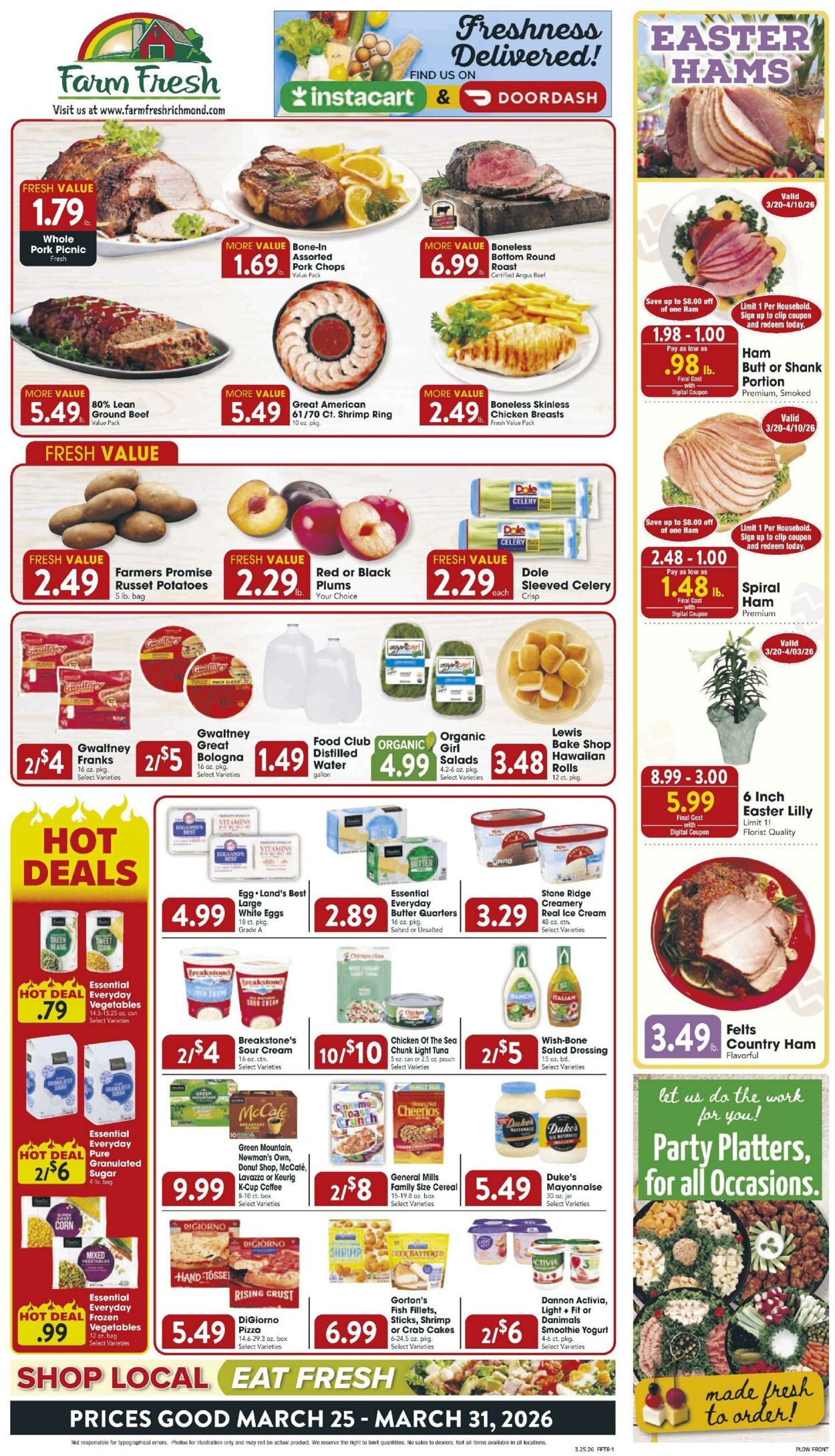 Weekly ad Farm Fresh 03/25/2026 - 03/31/2026