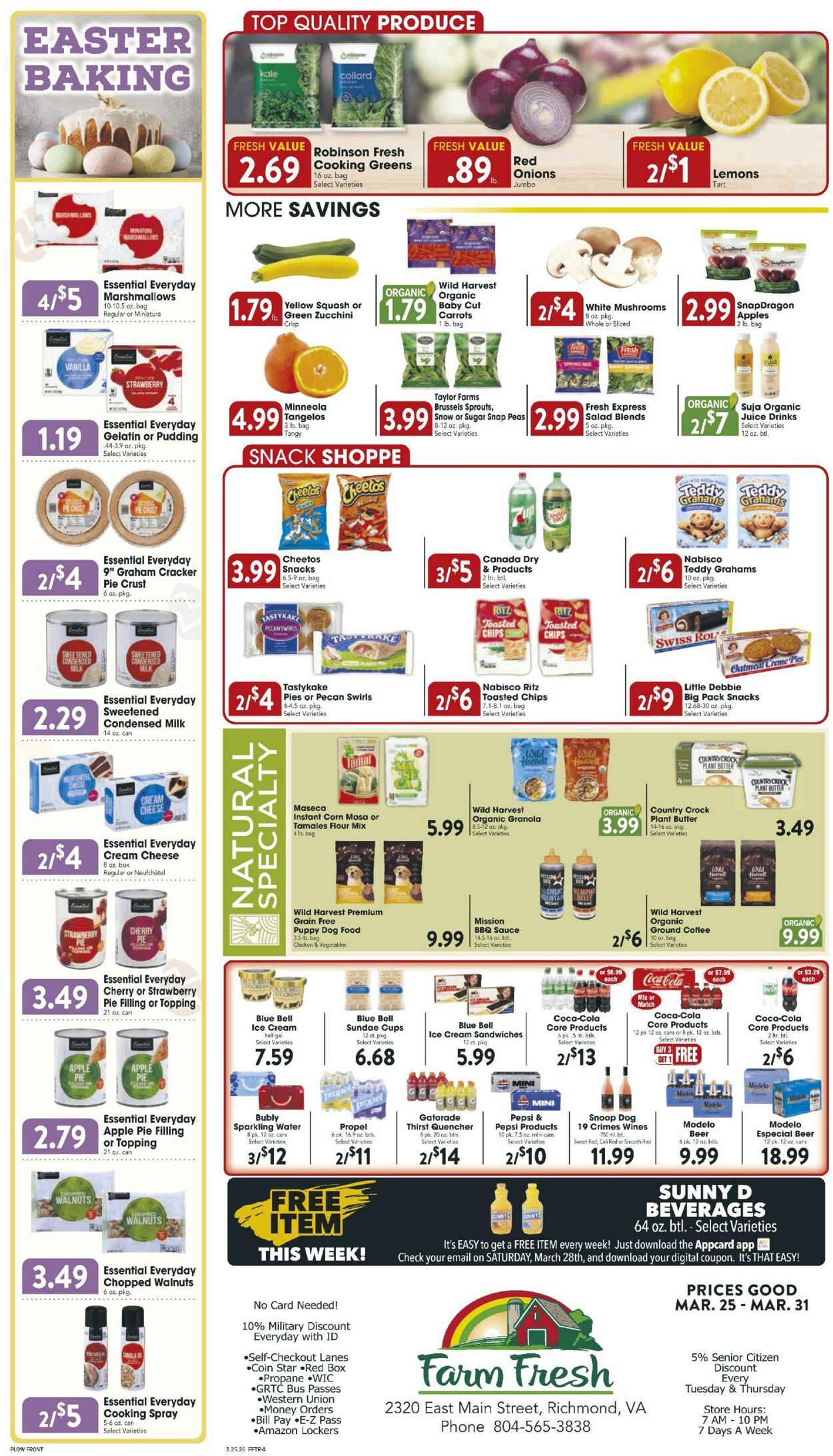 Weekly ad Farm Fresh 03/25/2026 - 03/31/2026