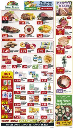 Weekly ad Farm Fresh 03/25/2026 - 03/31/2026