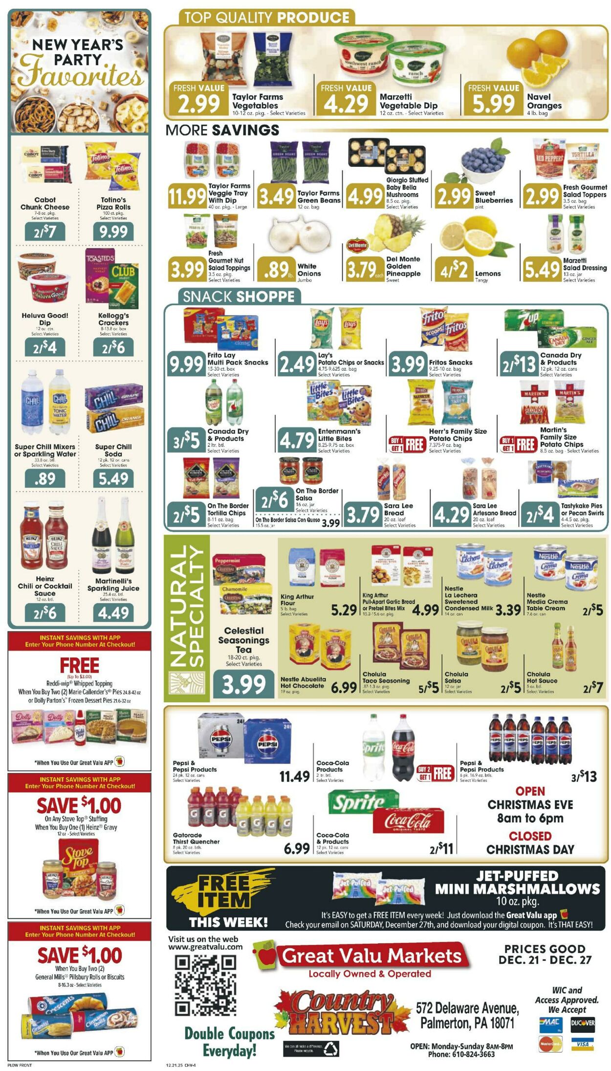 Weekly ad Farm Fresh 12/21/2025 - 12/27/2025
