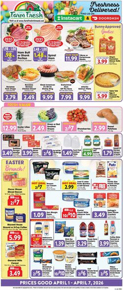 Weekly ad Farm Fresh 04/01/2026 - 04/07/2026