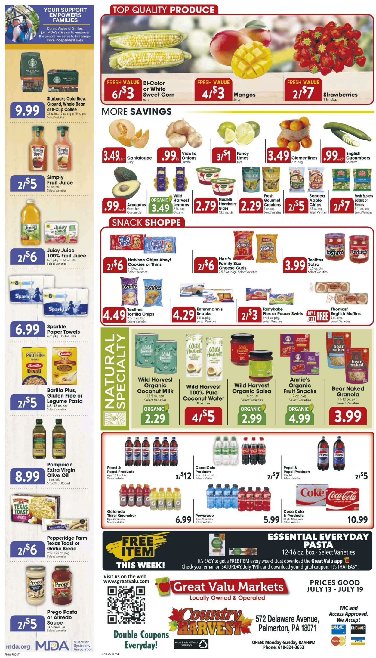 Weekly ad Farm Fresh 07/13/2025 - 07/19/2025