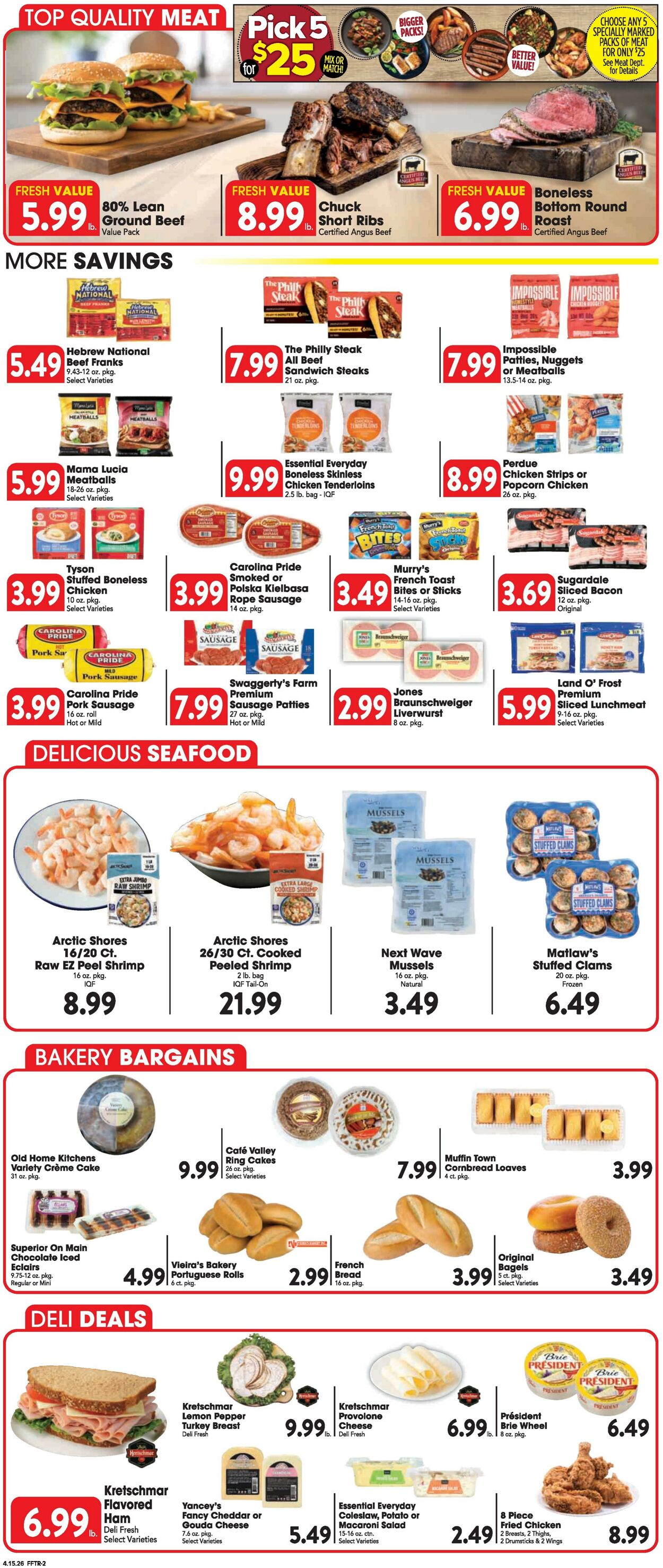 Weekly ad Farm Fresh 04/15/2026 - 04/21/2026