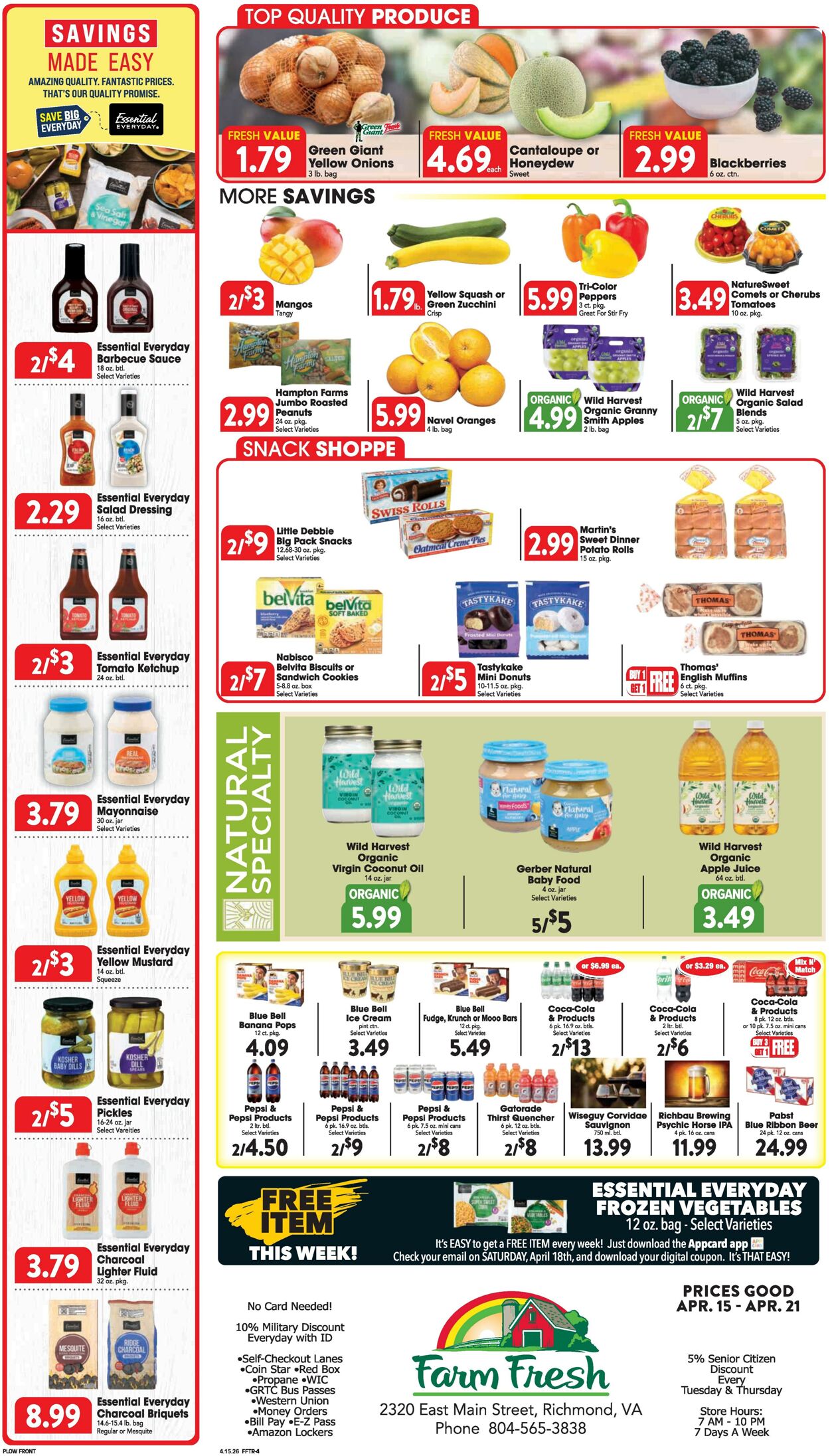 Weekly ad Farm Fresh 04/15/2026 - 04/21/2026
