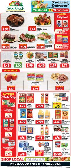 Weekly ad Farm Fresh 04/15/2026 - 04/21/2026