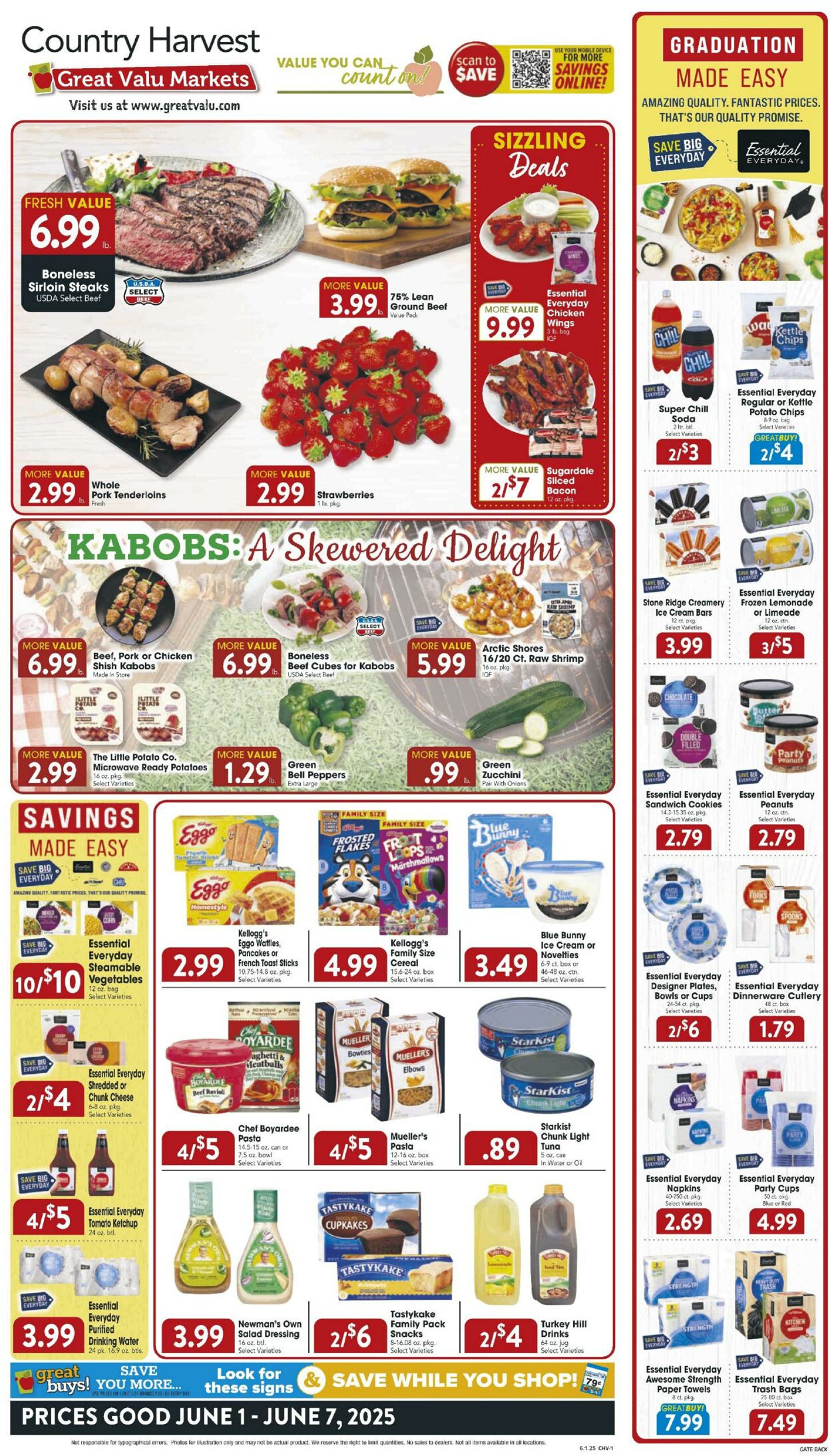 Weekly ad Farm Fresh 06/01/2025 - 06/07/2025