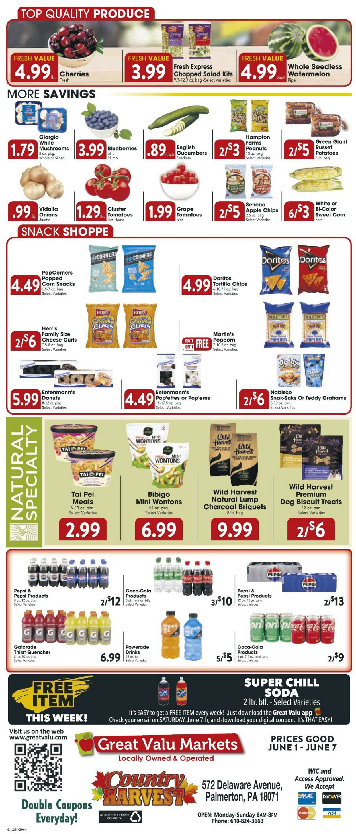 Weekly ad Farm Fresh 06/01/2025 - 06/07/2025