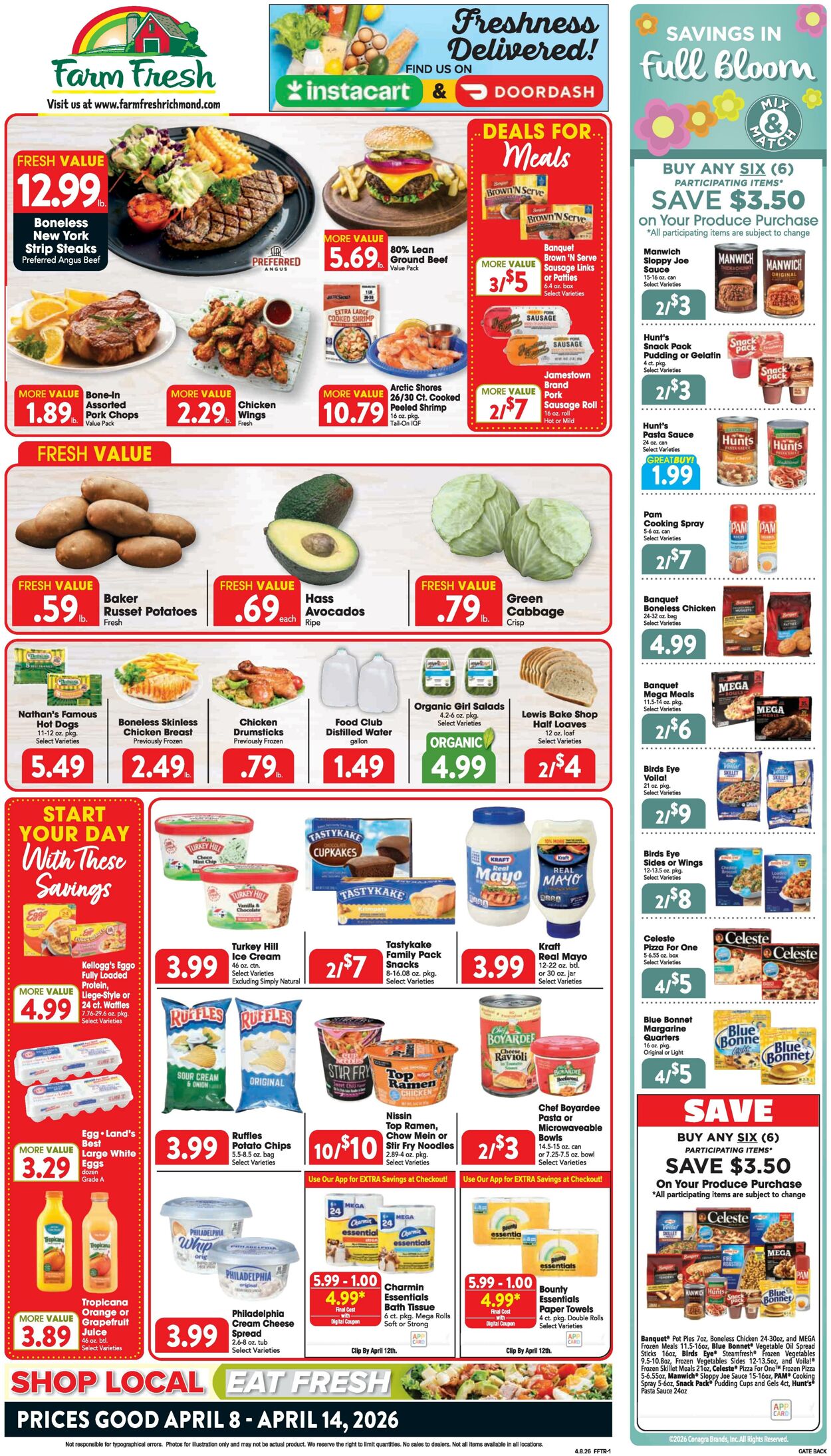 Weekly ad Farm Fresh 04/08/2026 - 04/14/2026