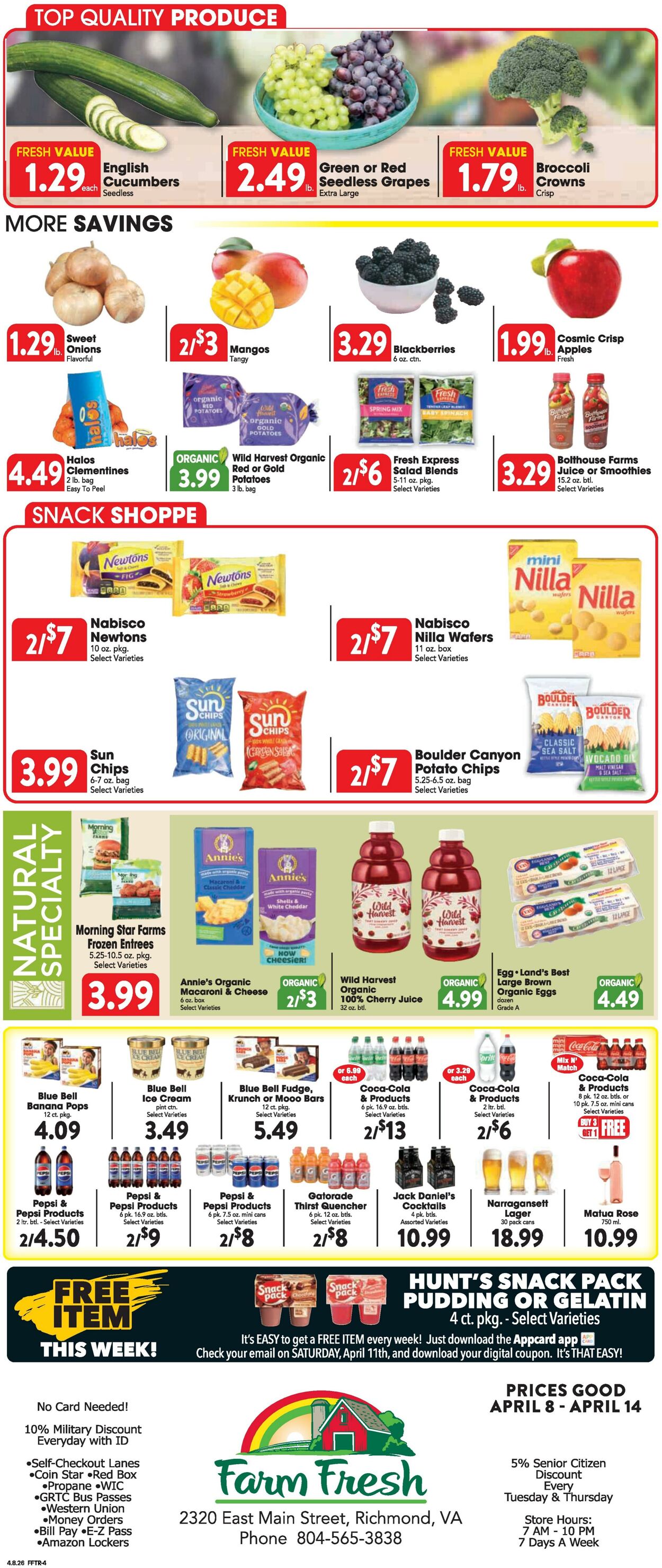 Weekly ad Farm Fresh 04/08/2026 - 04/14/2026