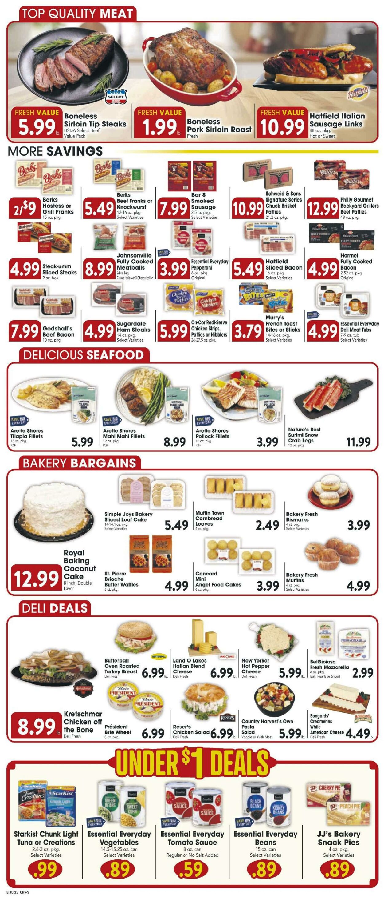 Weekly ad Farm Fresh 08/10/2025 - 08/16/2025