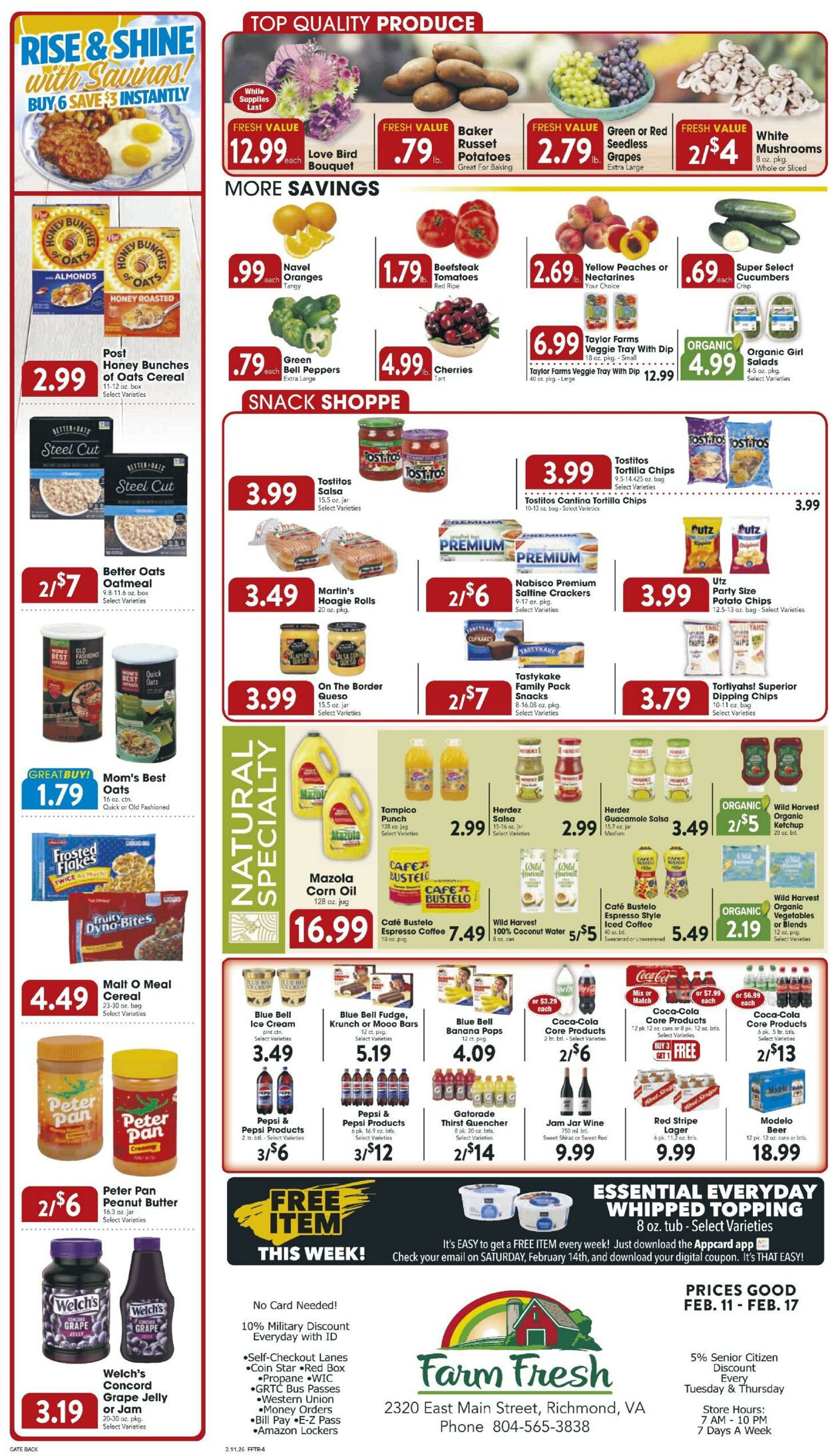 Weekly ad Farm Fresh 02/11/2026 - 02/17/2026