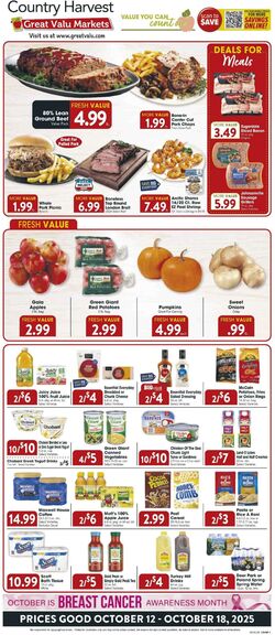Weekly ad Farm Fresh 10/12/2025 - 10/18/2025