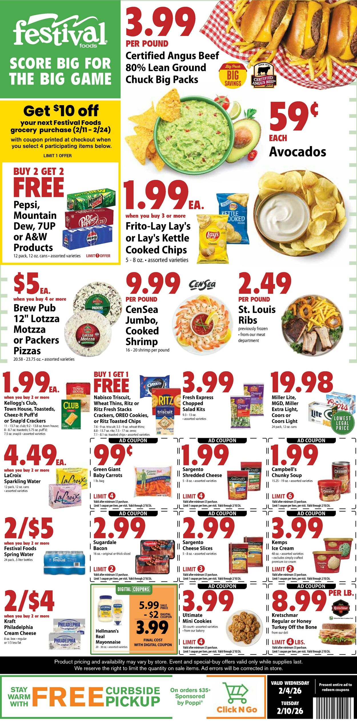 Weekly ad Festival Foods 02/04/2026 - 02/10/2026