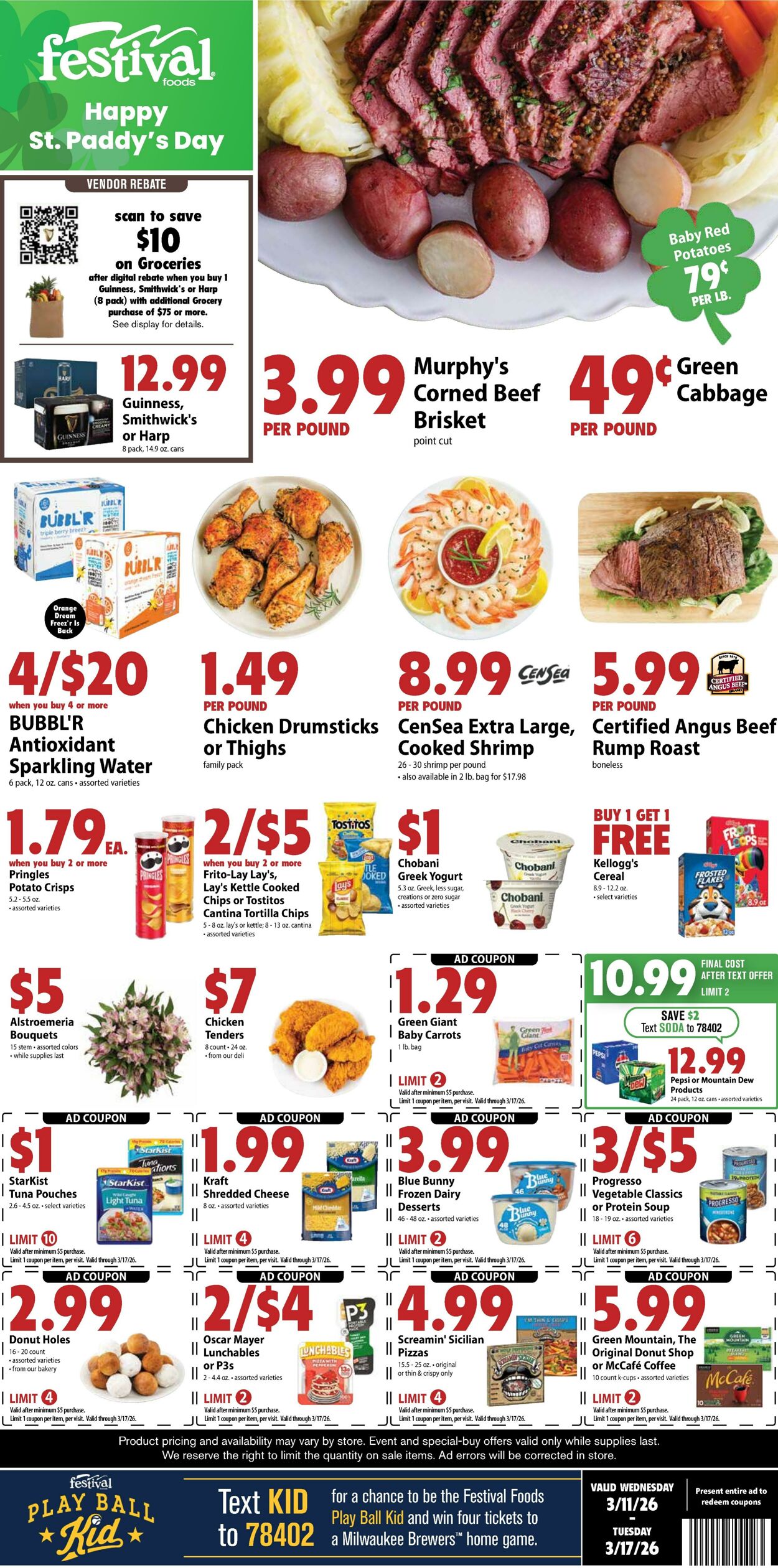 Weekly ad Festival Foods 03/11/2026 - 03/17/2026
