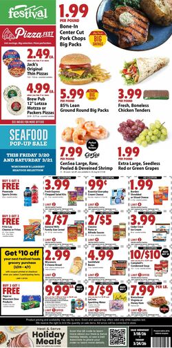 Weekly ad Festival Foods 03/18/2026 - 03/24/2026