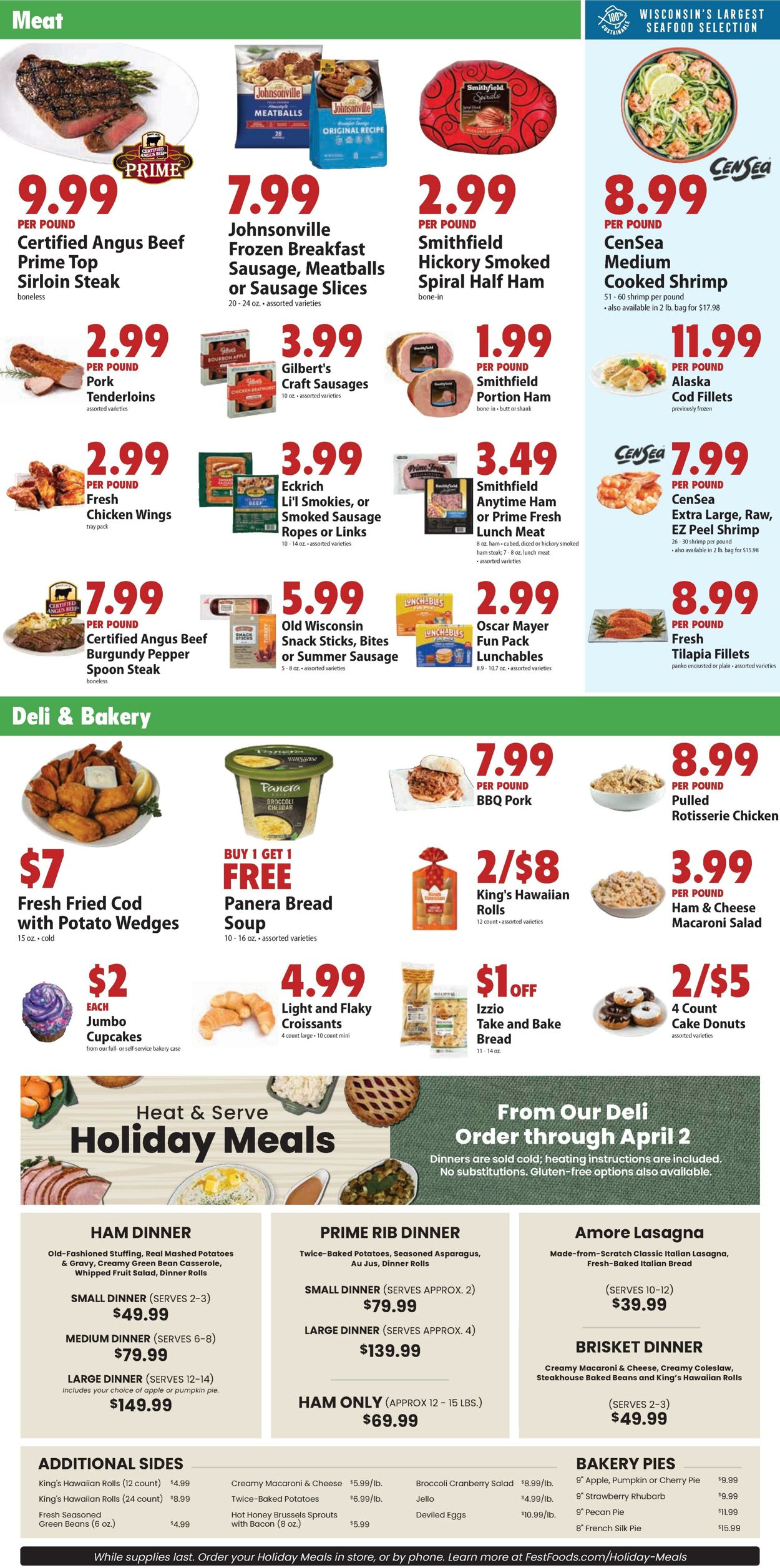 Weekly ad Festival Foods 03/25/2026 - 03/31/2026