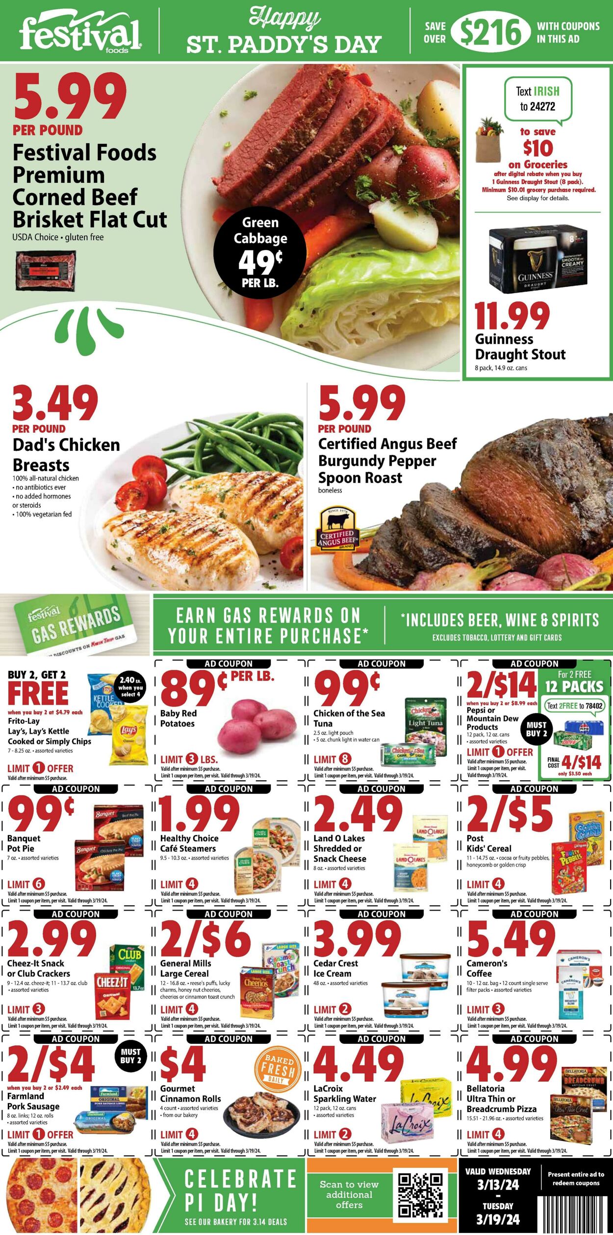 Weekly ad Festival Foods 03/13/2024 - 03/19/2024