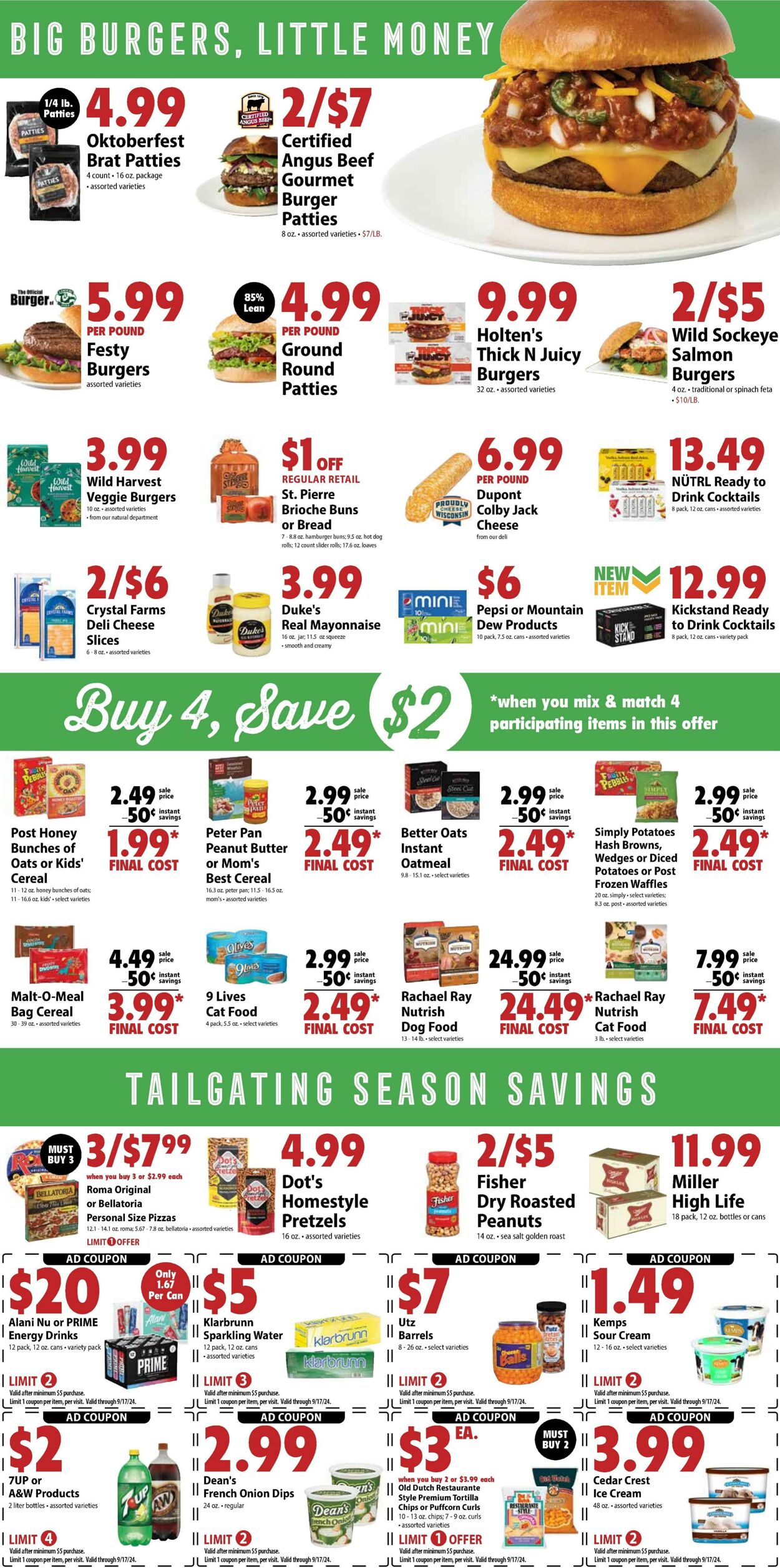 Weekly ad Festival Foods 09/11/2024 - 09/17/2024