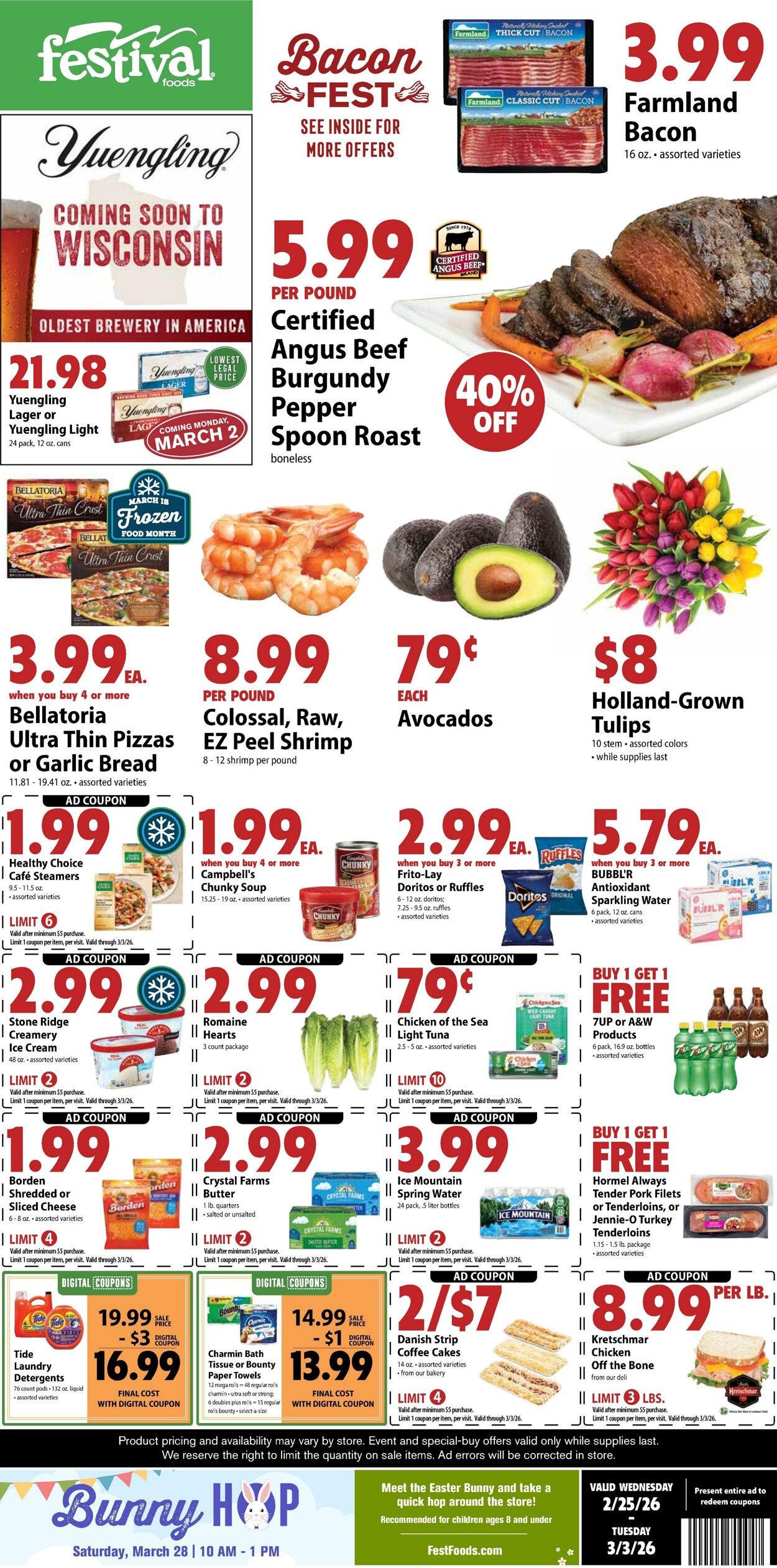 Weekly ad Festival Foods 02/25/2026 - 03/03/2026