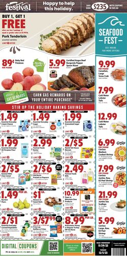 Weekly ad Festival Foods 11/29/2023 - 12/05/2023