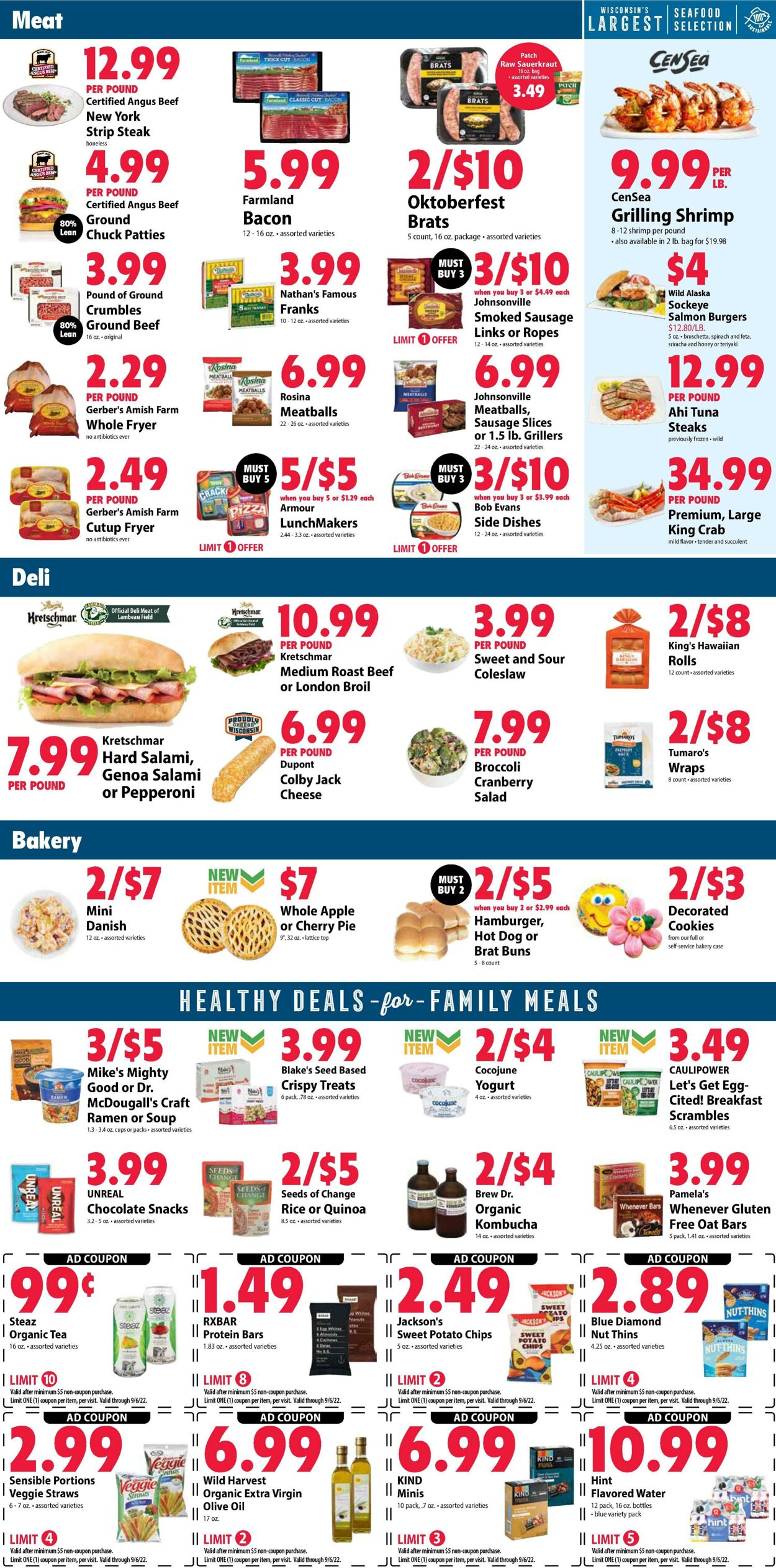 Weekly ad Festival Foods 08/31/2022 - 09/06/2022