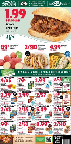 Weekly ad Festival Foods 09/20/2023 - 09/26/2023