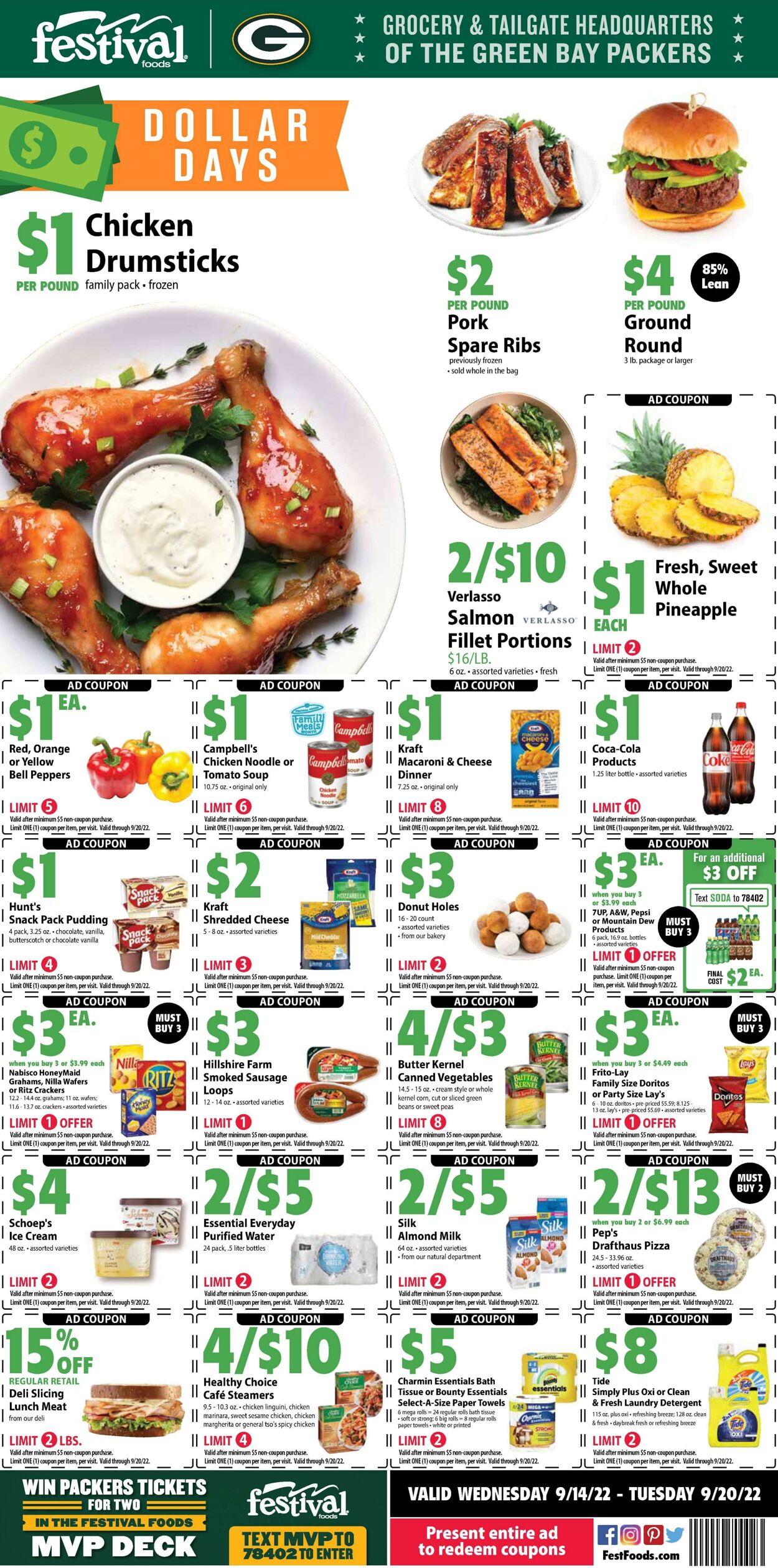 Weekly ad Festival Foods 09/14/2022 - 09/20/2022
