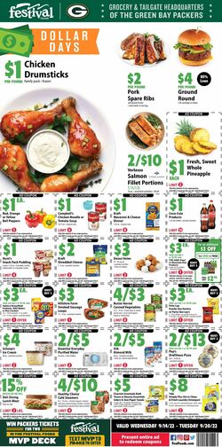 Weekly ad Festival Foods 09/14/2022-09/20/2022