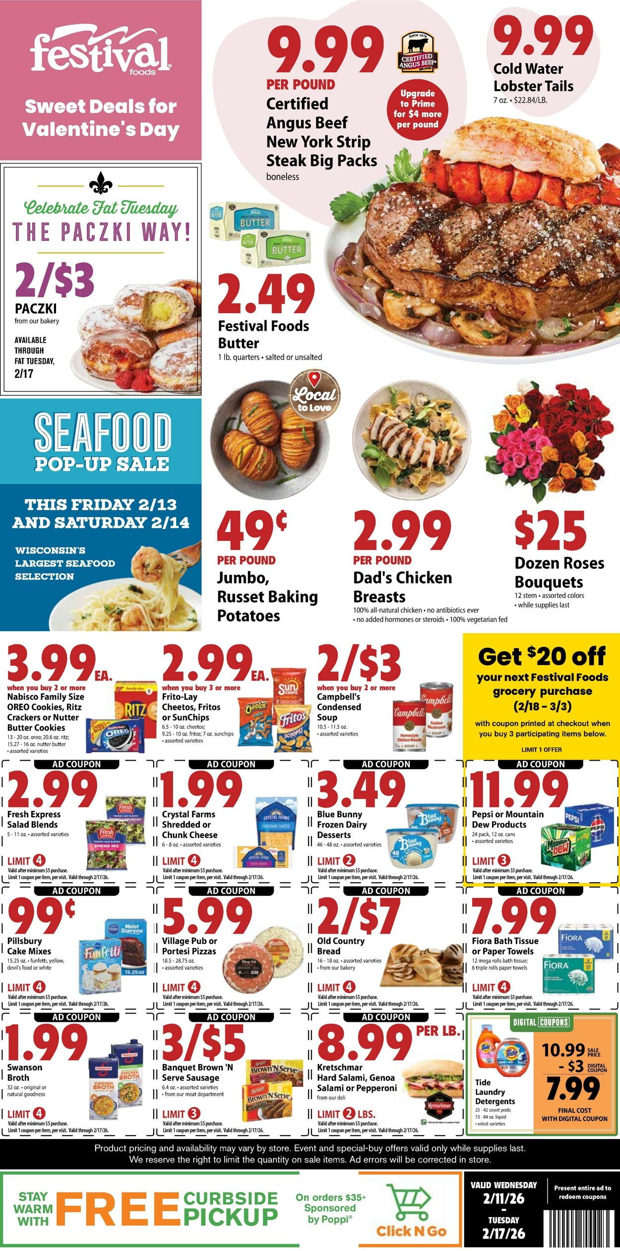 Weekly ad Festival Foods 02/11/2026 - 02/17/2026