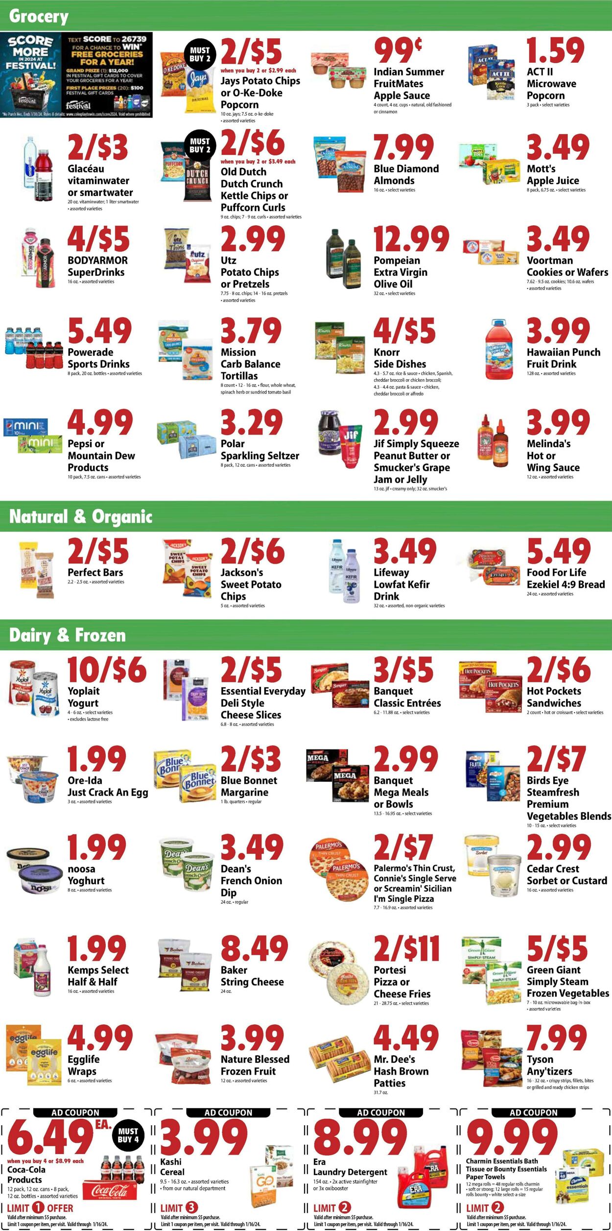 Weekly ad Festival Foods 01/10/2024 - 01/16/2024