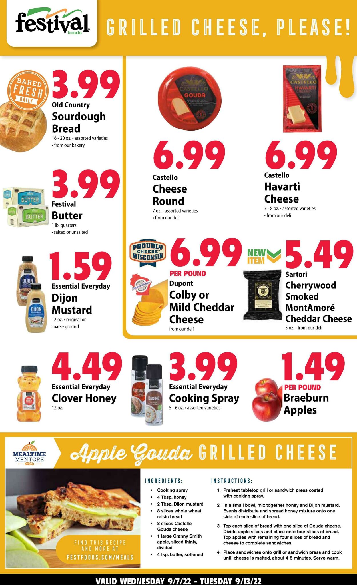 Weekly ad Festival Foods 09/07/2022 - 09/13/2022
