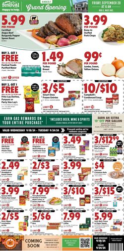 Weekly ad Festival Foods 09/11/2024 - 09/17/2024