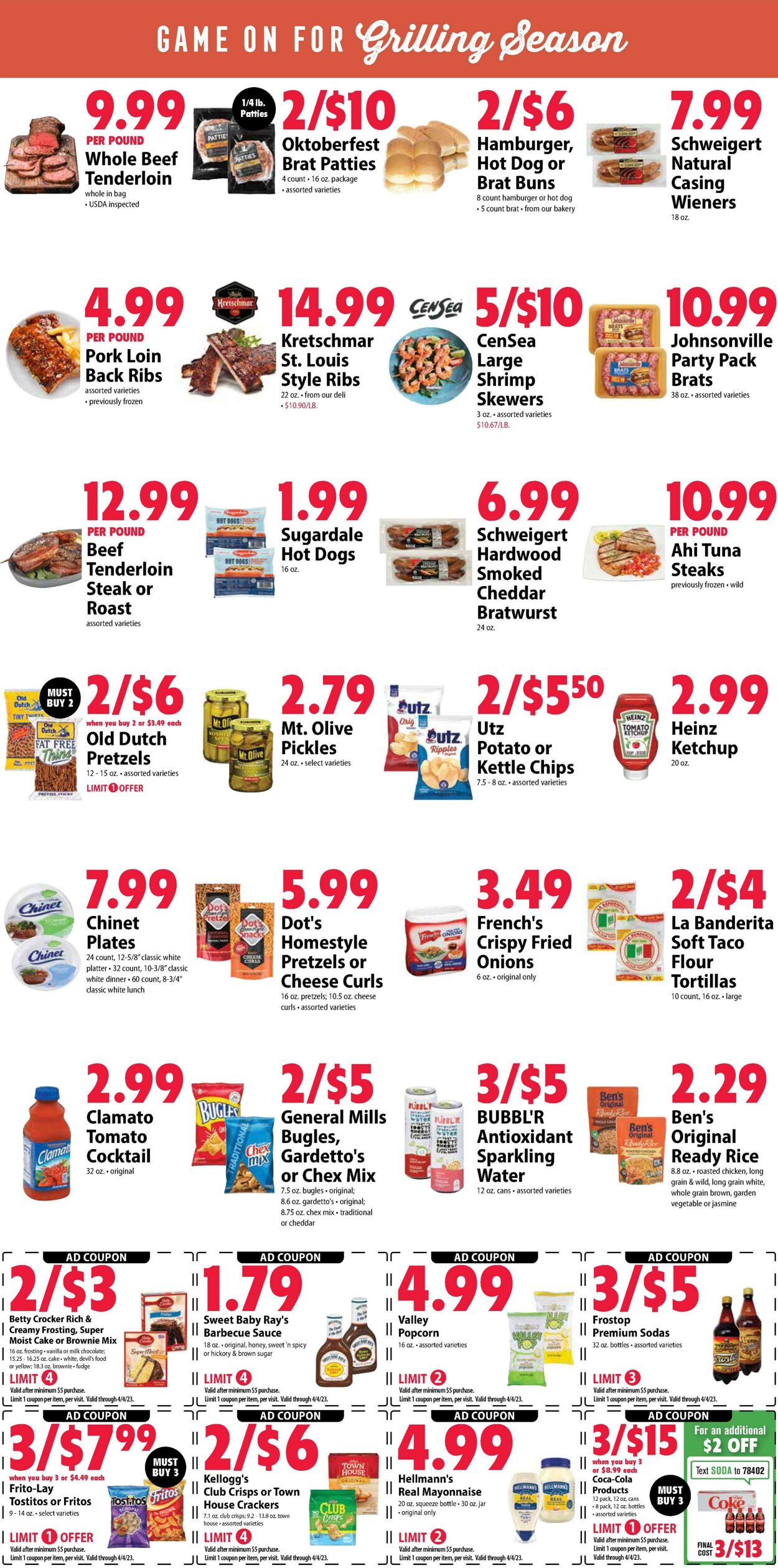 Weekly ad Festival Foods 03/29/2023 - 04/04/2023