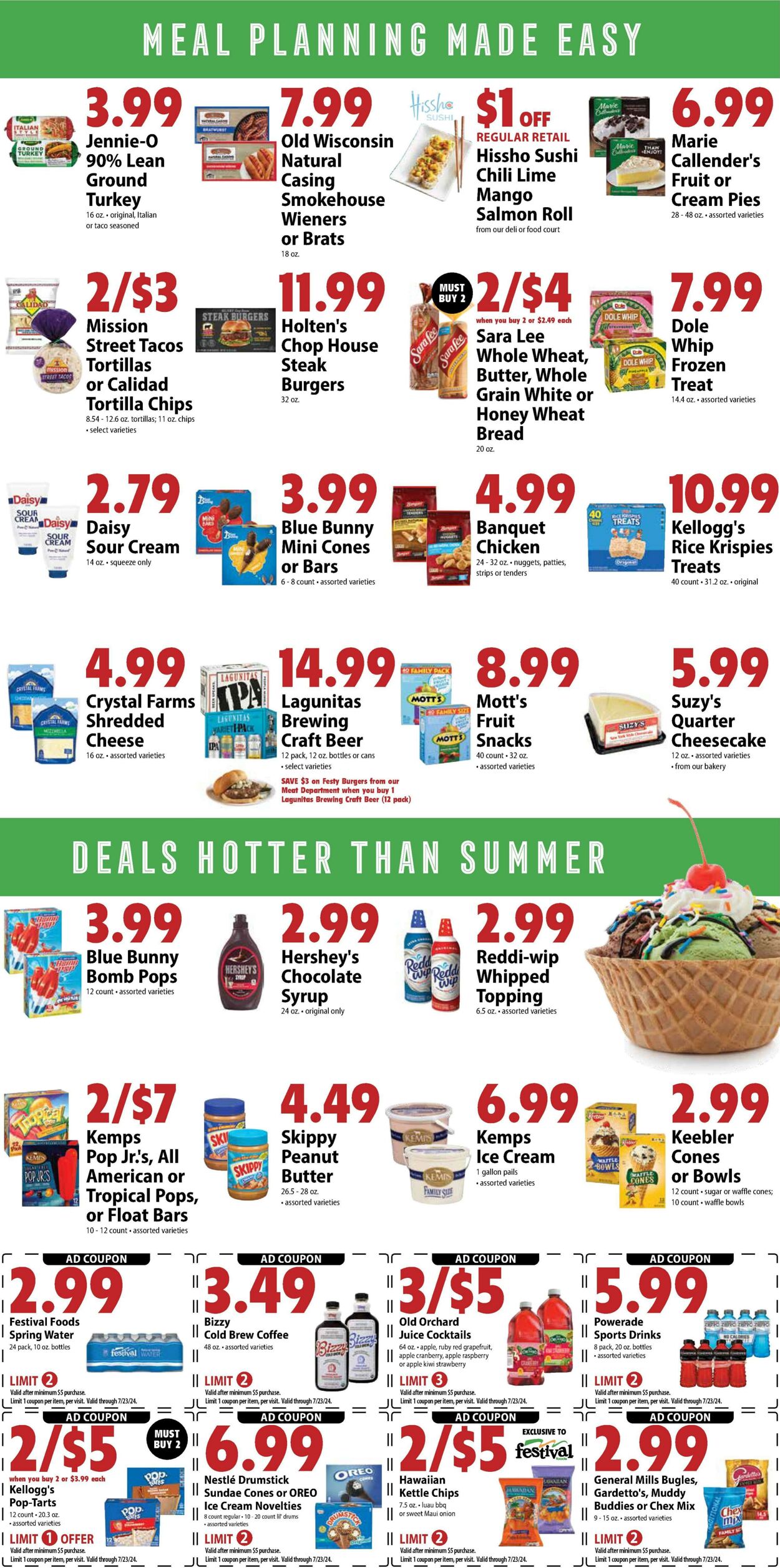 Weekly ad Festival Foods 07/17/2024 - 07/23/2024