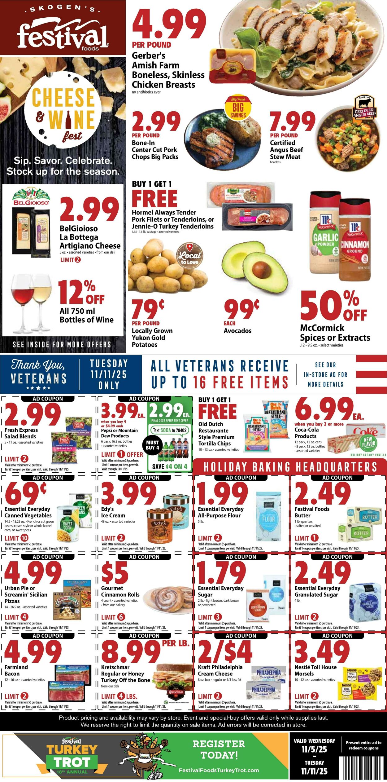 Weekly ad Festival Foods 11/05/2025 - 11/11/2025