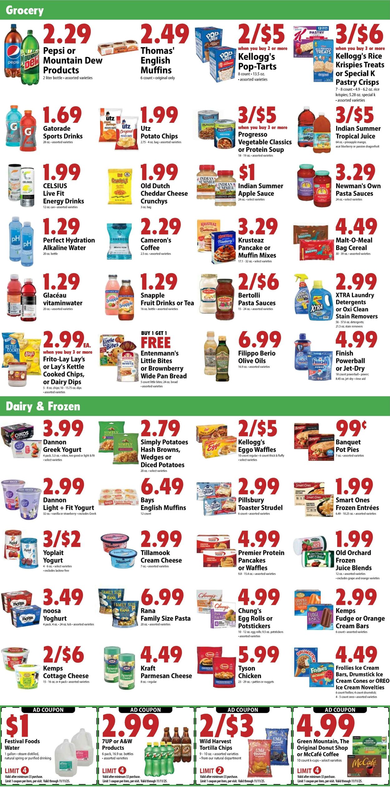Weekly ad Festival Foods 11/05/2025 - 11/11/2025