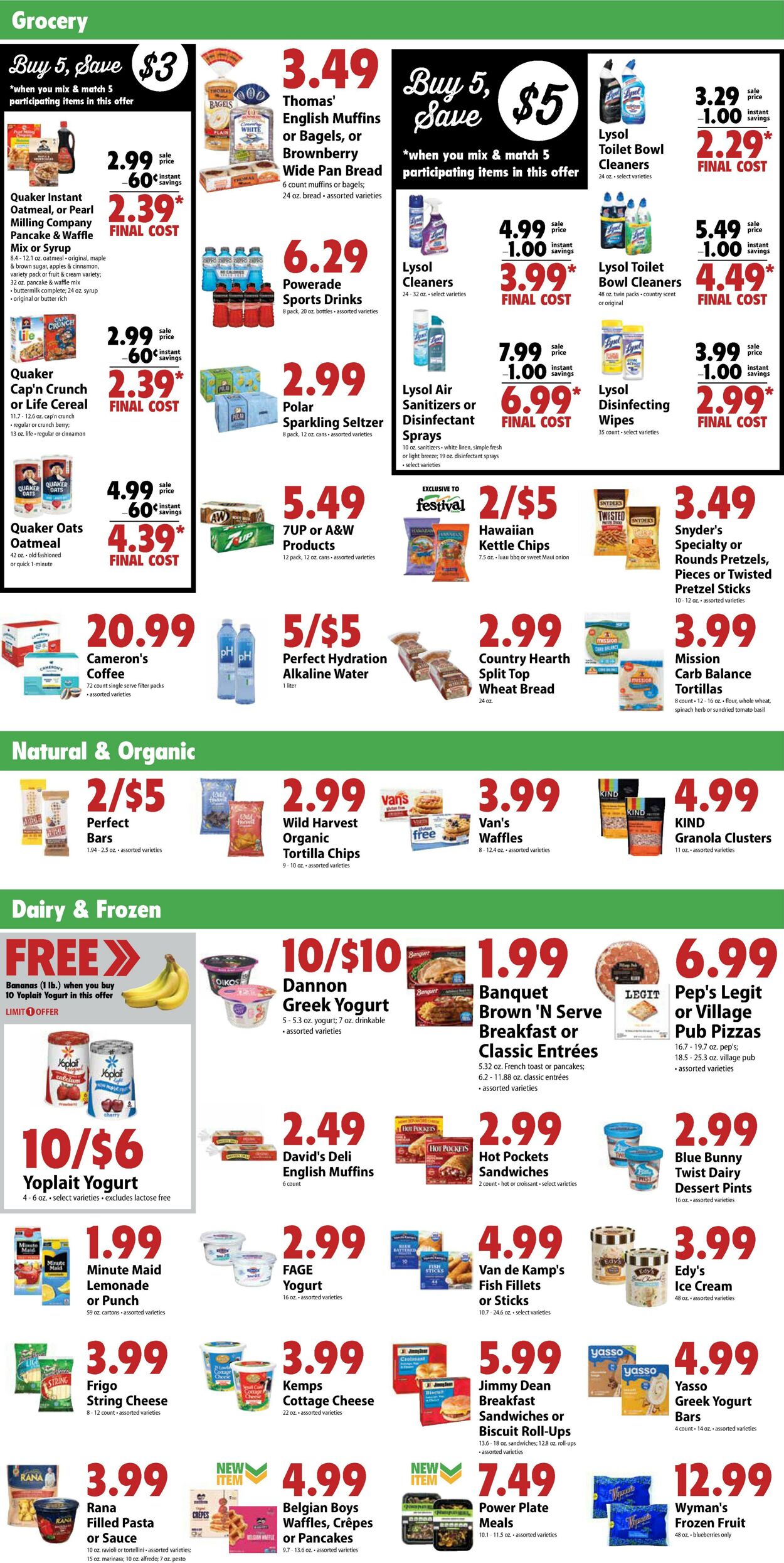 Weekly ad Festival Foods 08/07/2024 - 08/13/2024