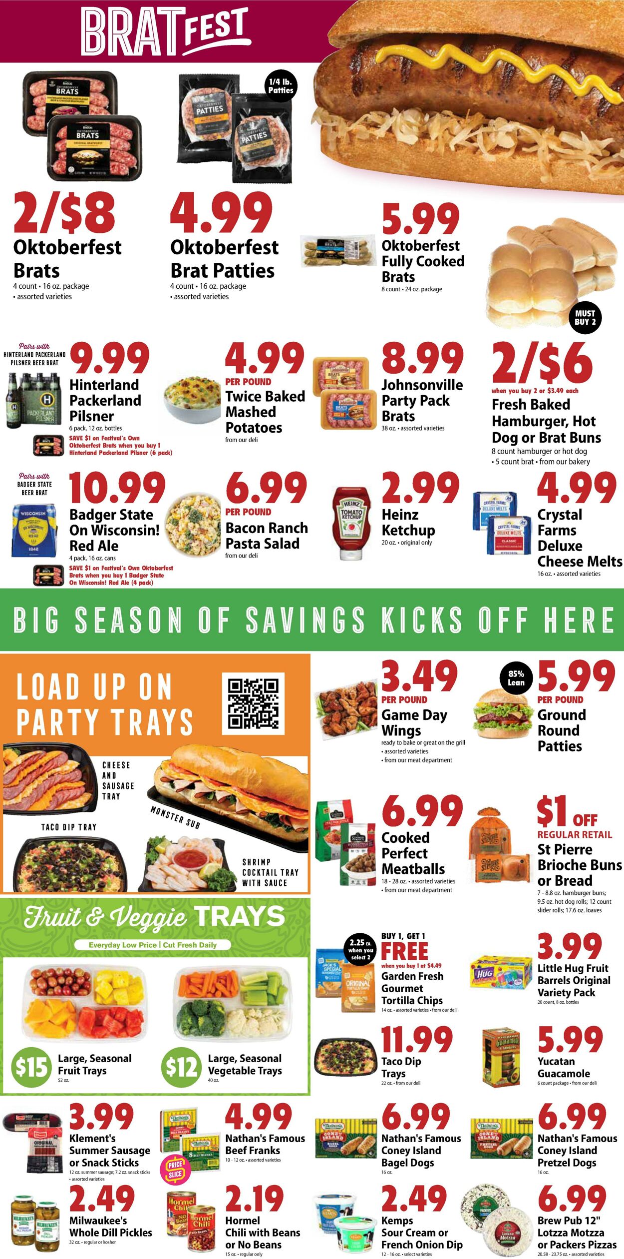 Weekly ad Festival Foods 08/07/2024 - 08/13/2024