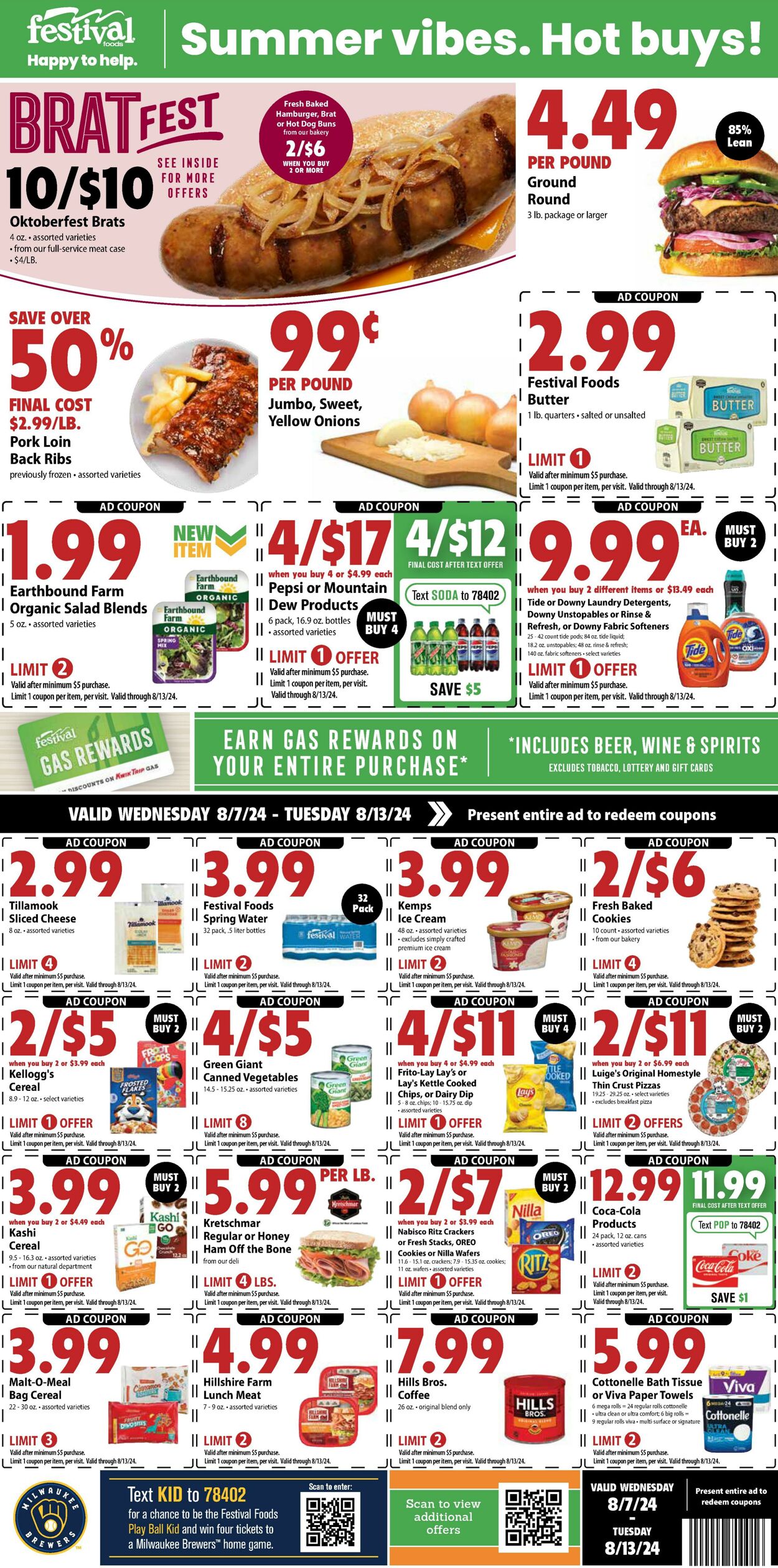 Weekly ad Festival Foods 08/07/2024 - 08/13/2024