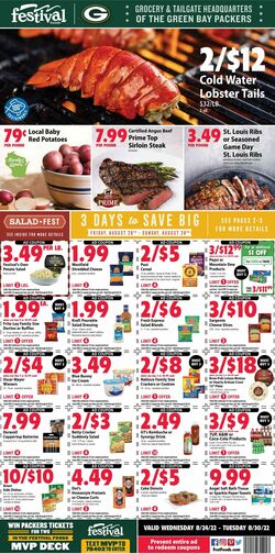 Weekly ad Festival Foods 08/24/2022-08/30/2022