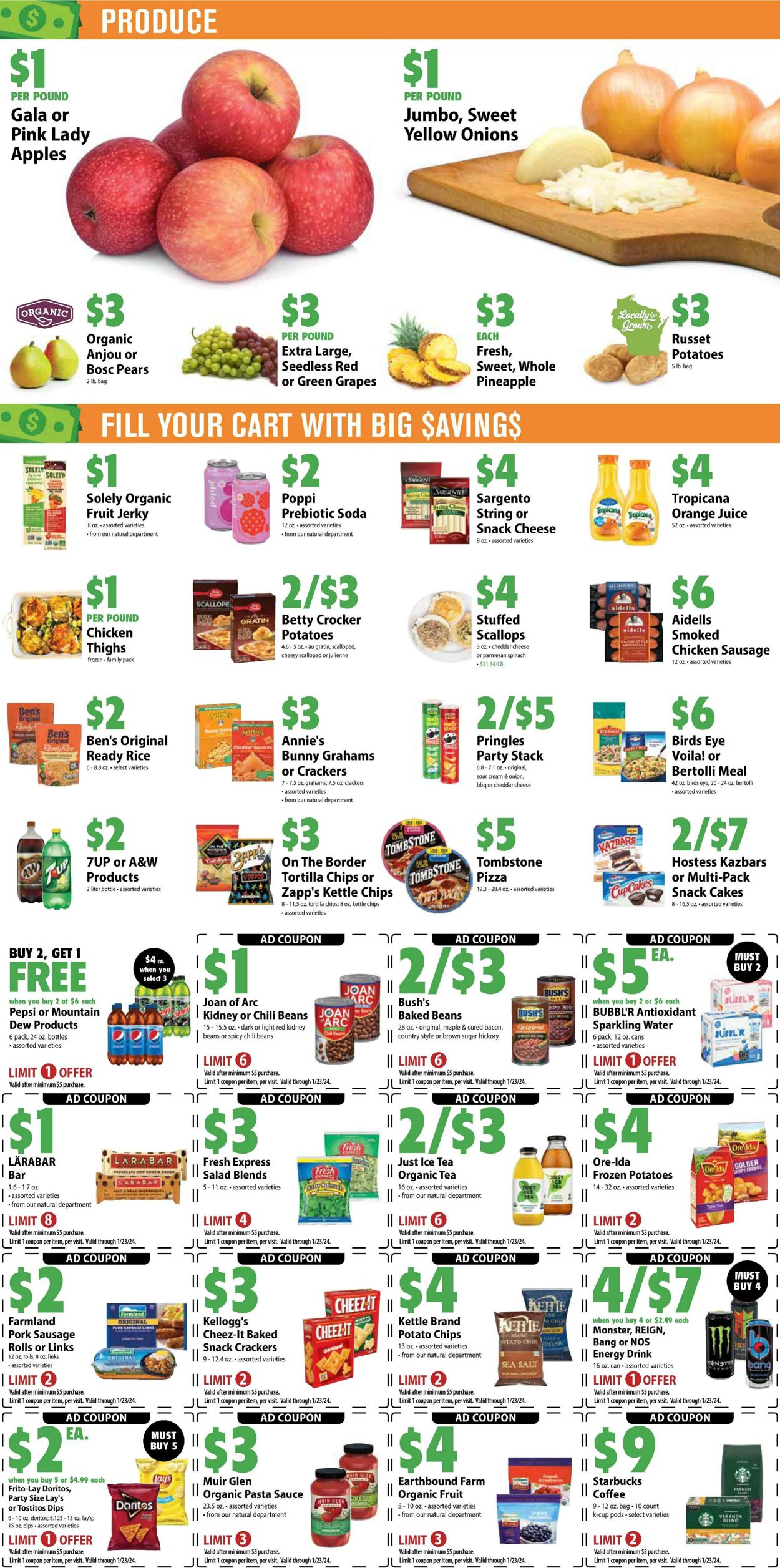 Weekly ad Festival Foods 01/17/2024 - 01/23/2024
