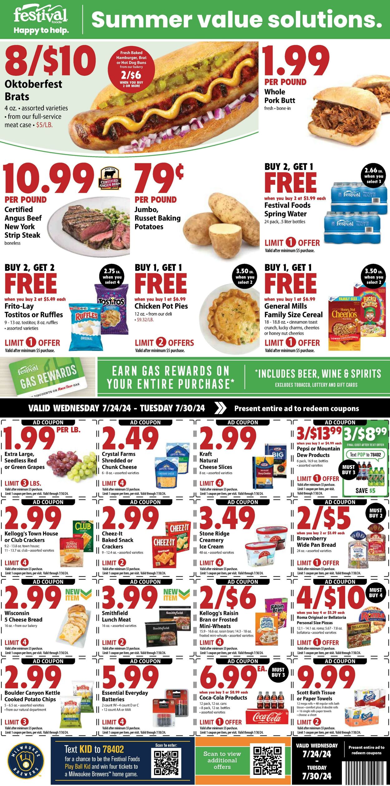 Weekly ad Festival Foods 07/24/2024 - 07/30/2024