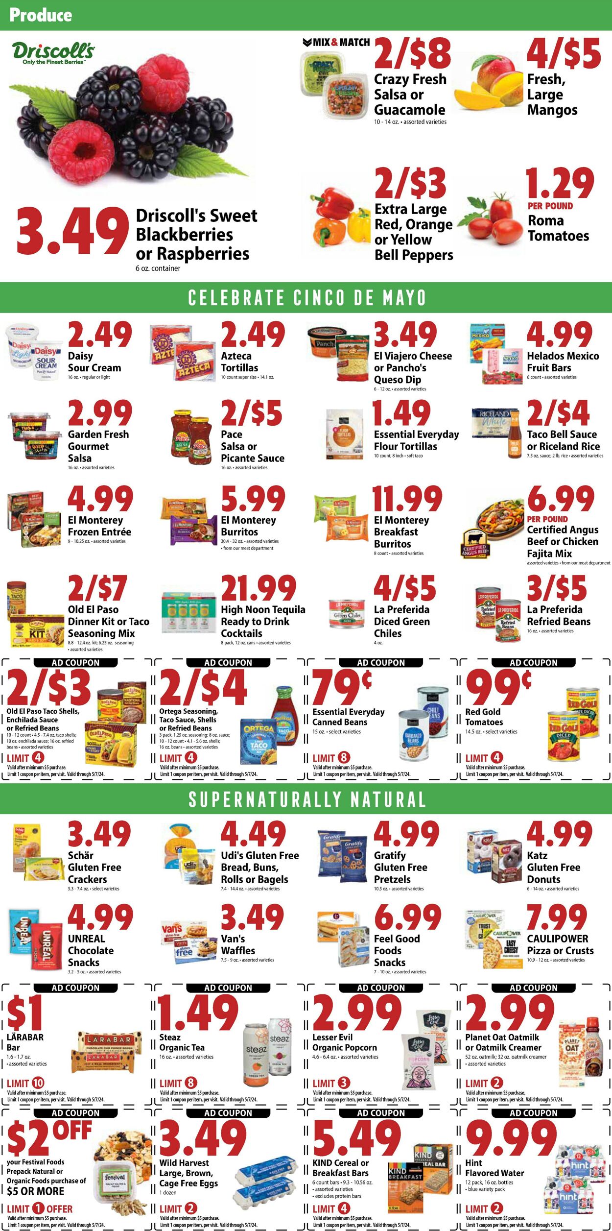 Weekly ad Festival Foods 05/01/2024 - 05/07/2024