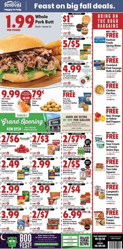 Weekly ad Festival Foods 10/23/2024 - 10/29/2024