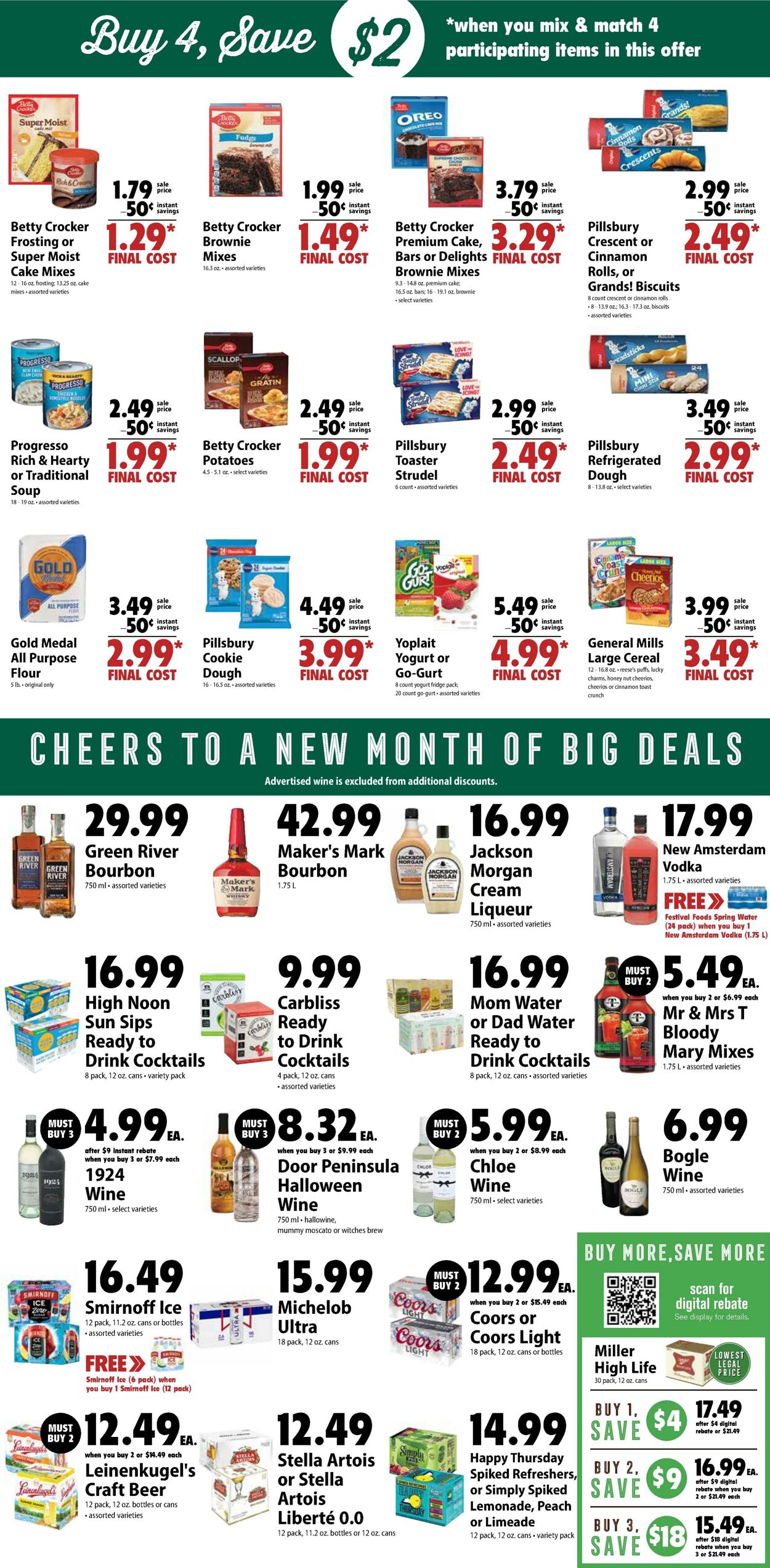 Weekly ad Festival Foods 10/02/2024 - 10/08/2024