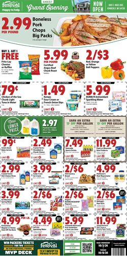 Weekly ad Festival Foods 10/09/2024 - 10/15/2024