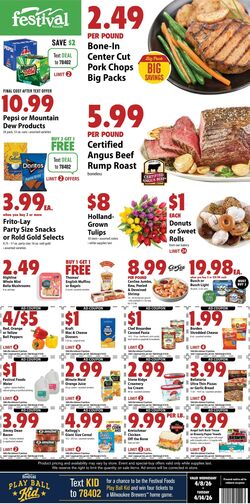 Weekly ad Festival Foods 04/08/2026 - 04/14/2026