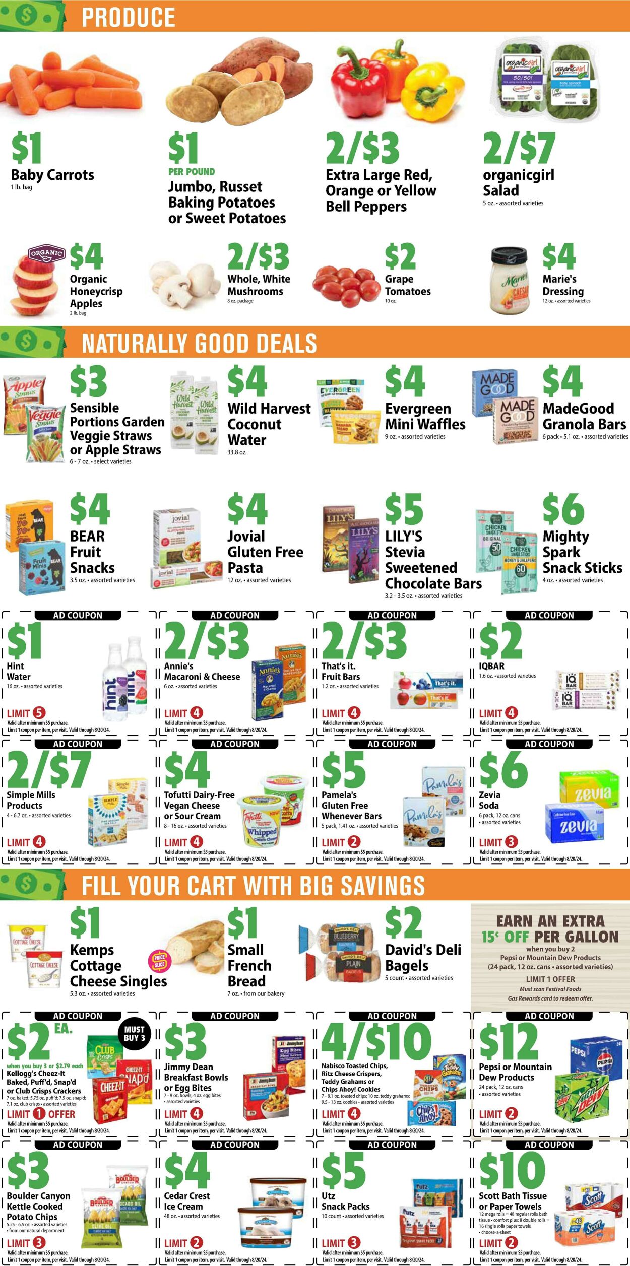 Weekly ad Festival Foods 08/14/2024 - 08/20/2024