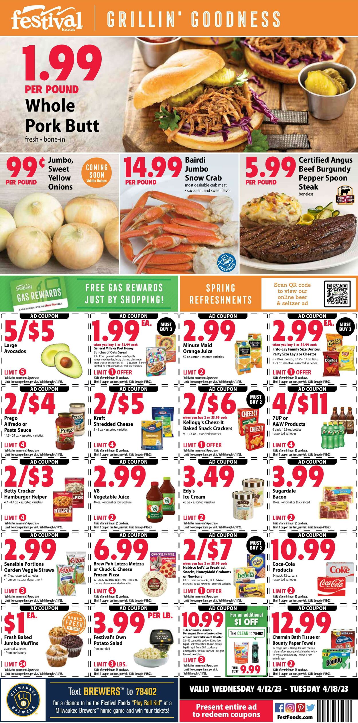 Weekly ad Festival Foods 04/12/2023 - 04/18/2023